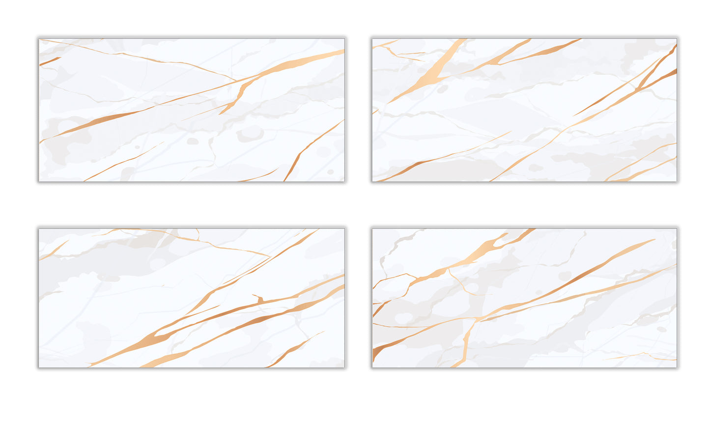 Regal White Marble Golden Veins Porcelain Tile